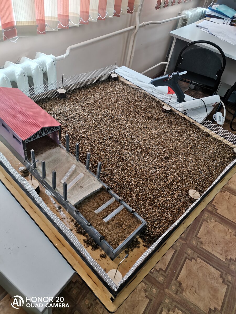 Засыпаем грунт