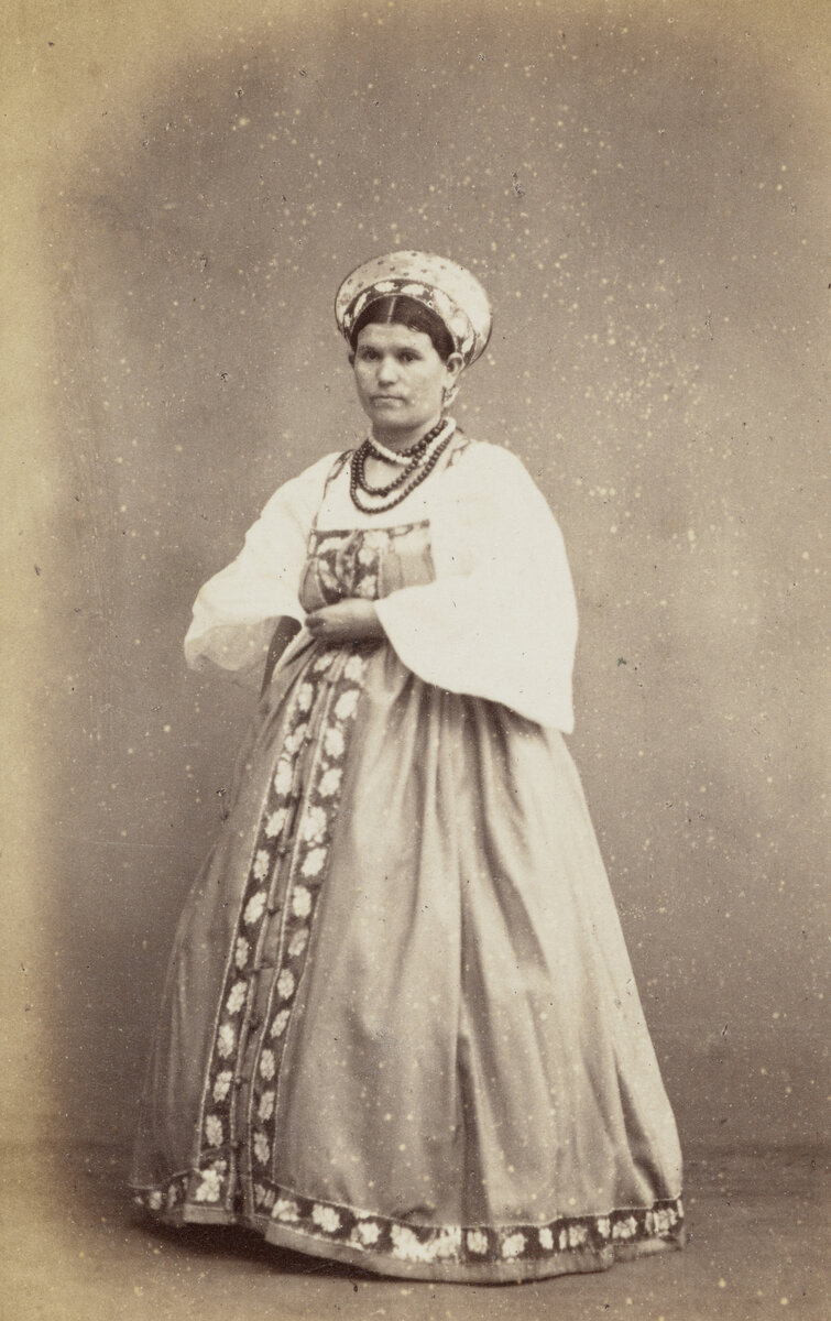 Купеческие костюмы 19 века
