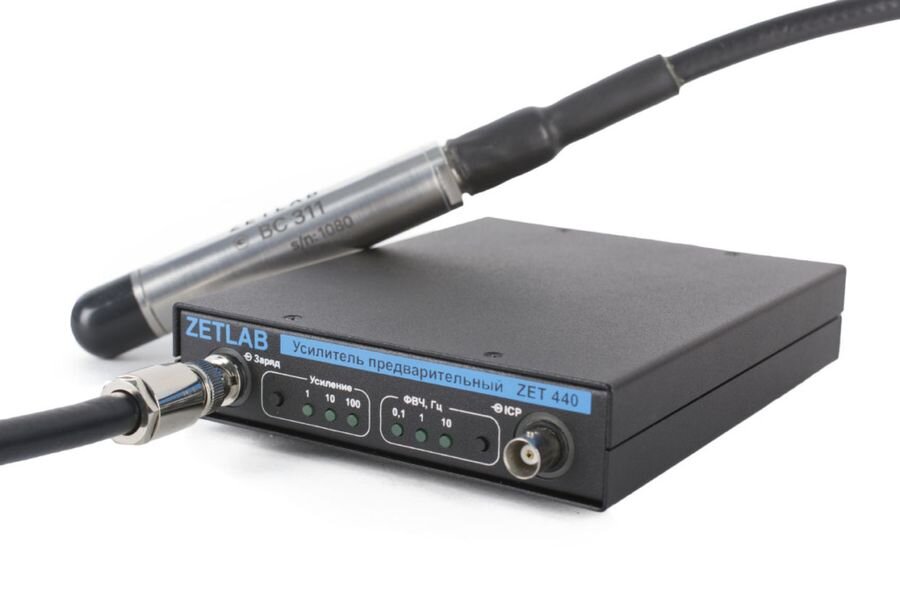 Предварительный усилитель для гидрофона фирмы Zetlab
