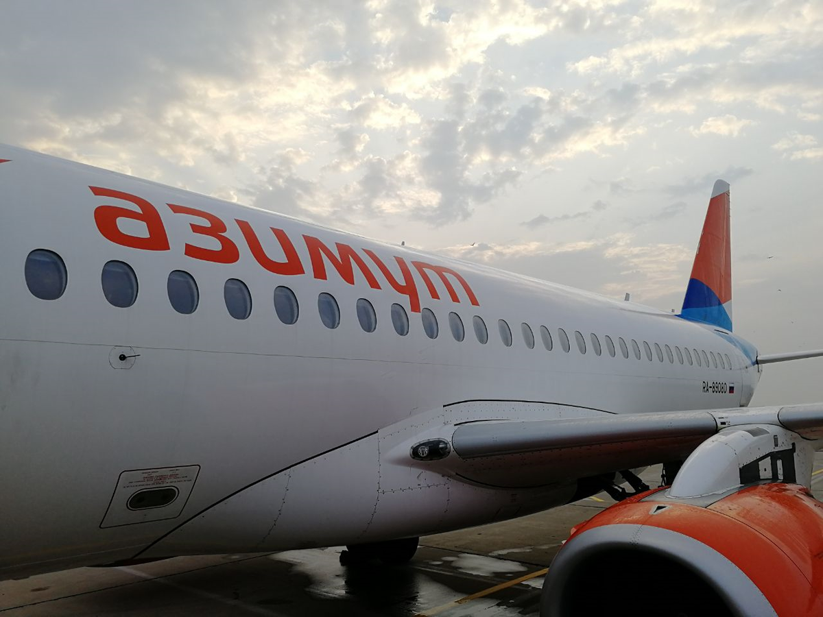 Даже плохая погода не испортит ливрею Азимута