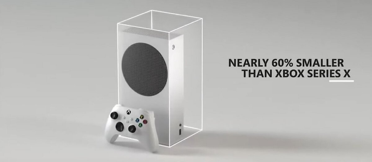 Кстати, самый маленький Xbox за всю историю бренда.