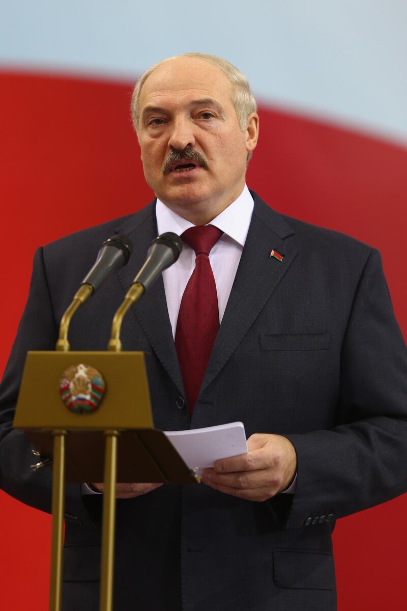 Президент Белоруссии - Александр Лукашенко.