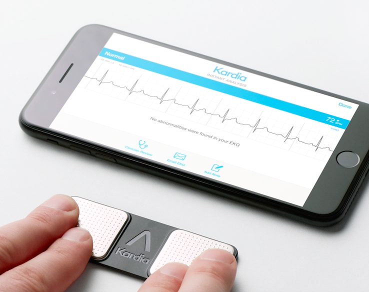 Портативное ЭКГ-устройство, www.alivecor.com