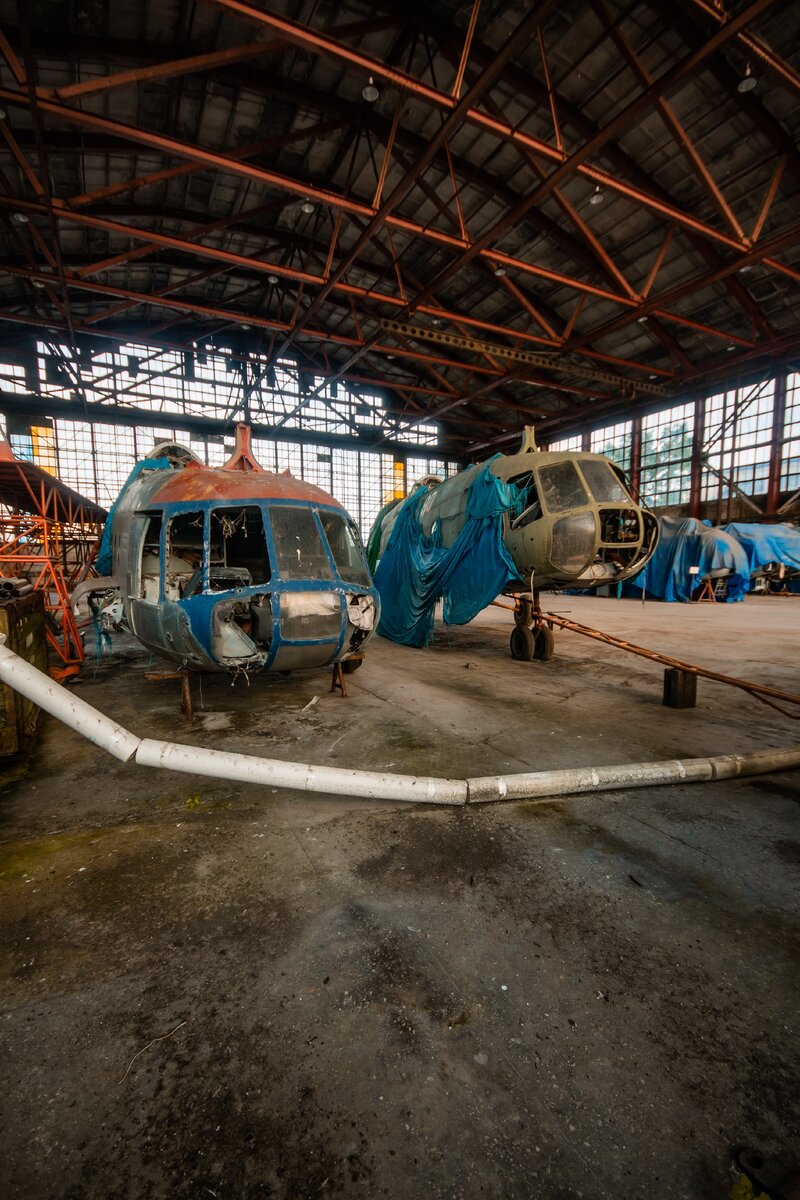 Вертолеты на вечном ремонте