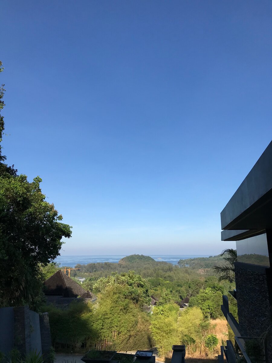 Вид на Андаманское море 