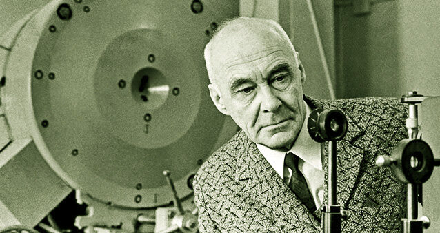 Фото 2. Н.А. Козырев в обсерватории