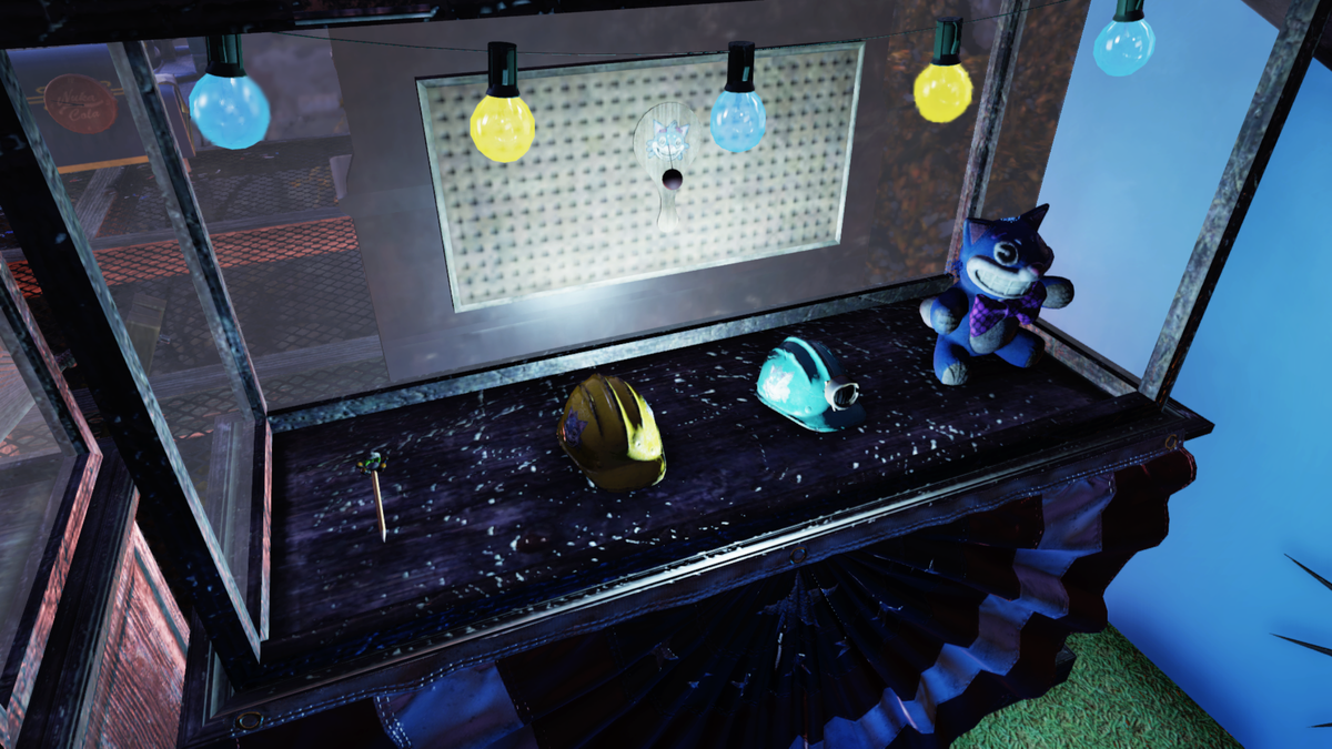 Витрина посвященная Мистеру Пушистику