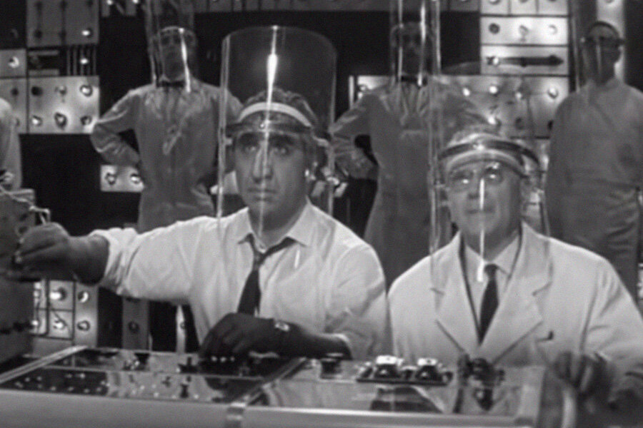 Кадр из фильма «Тридцать три», режиссёр Георгий Данелия, 1965 год