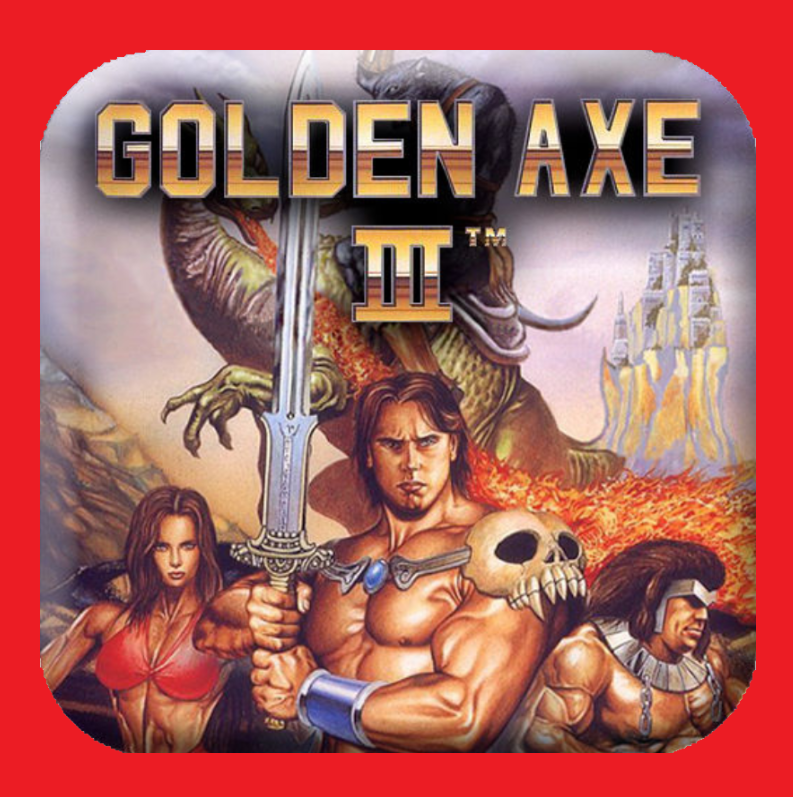 обложка от картриджа игры Golden Axe III 