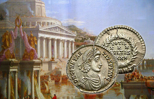 Римская империя и серебряная силиква / фото © Золотой Запас