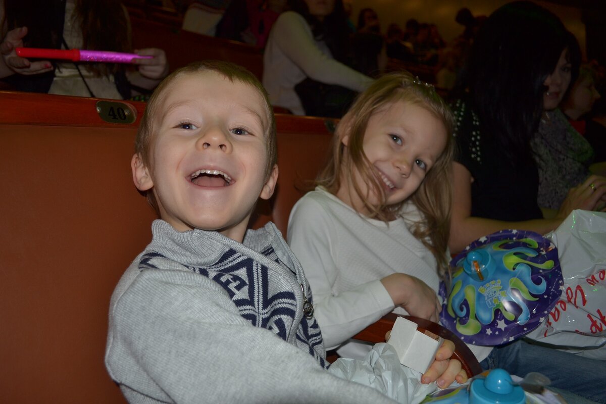 Довольные дети - вот он успех Цирка!