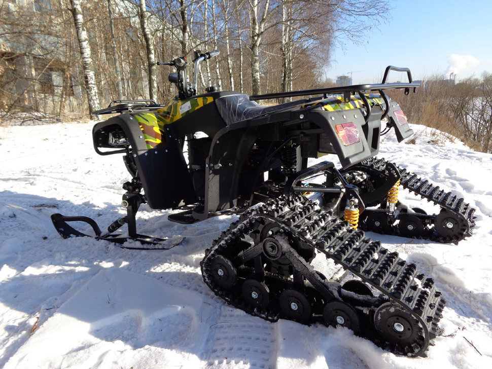 Электроквадроцикл Вездеход-03У на гусеницах