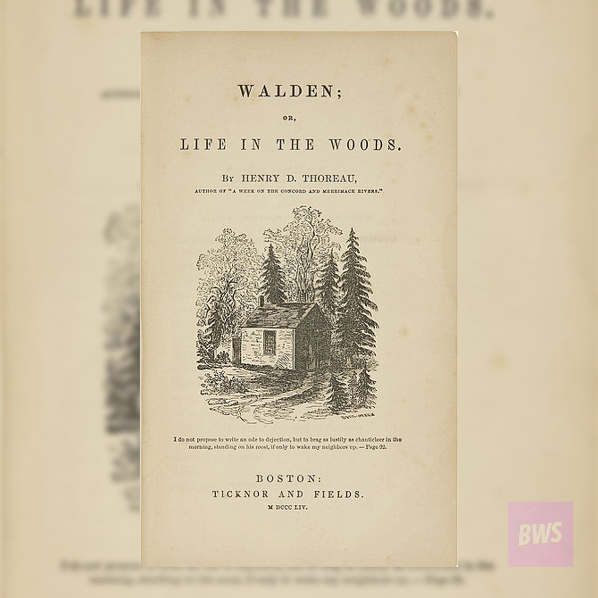 «Уолден, или Жизнь в лесу»
