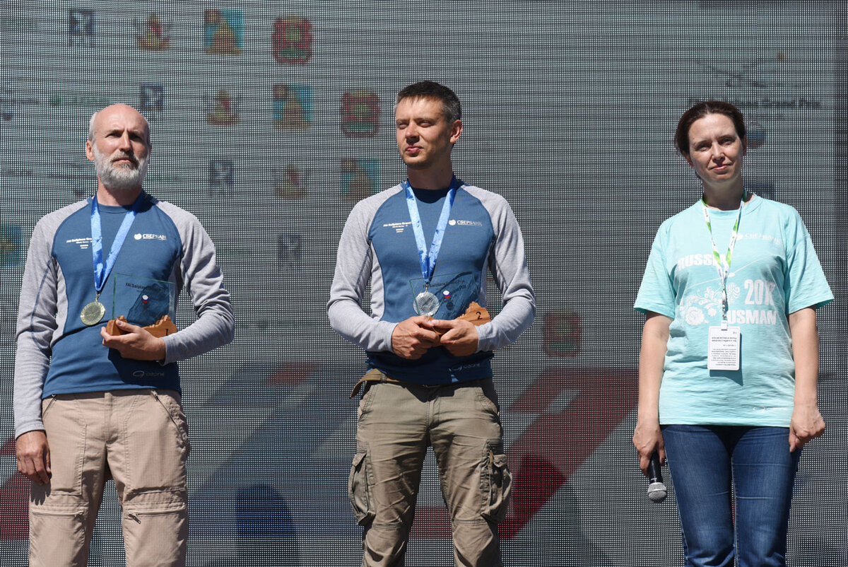 Победители этапа Гран-при-2018 Евгений Злобин и Владимир Радовский