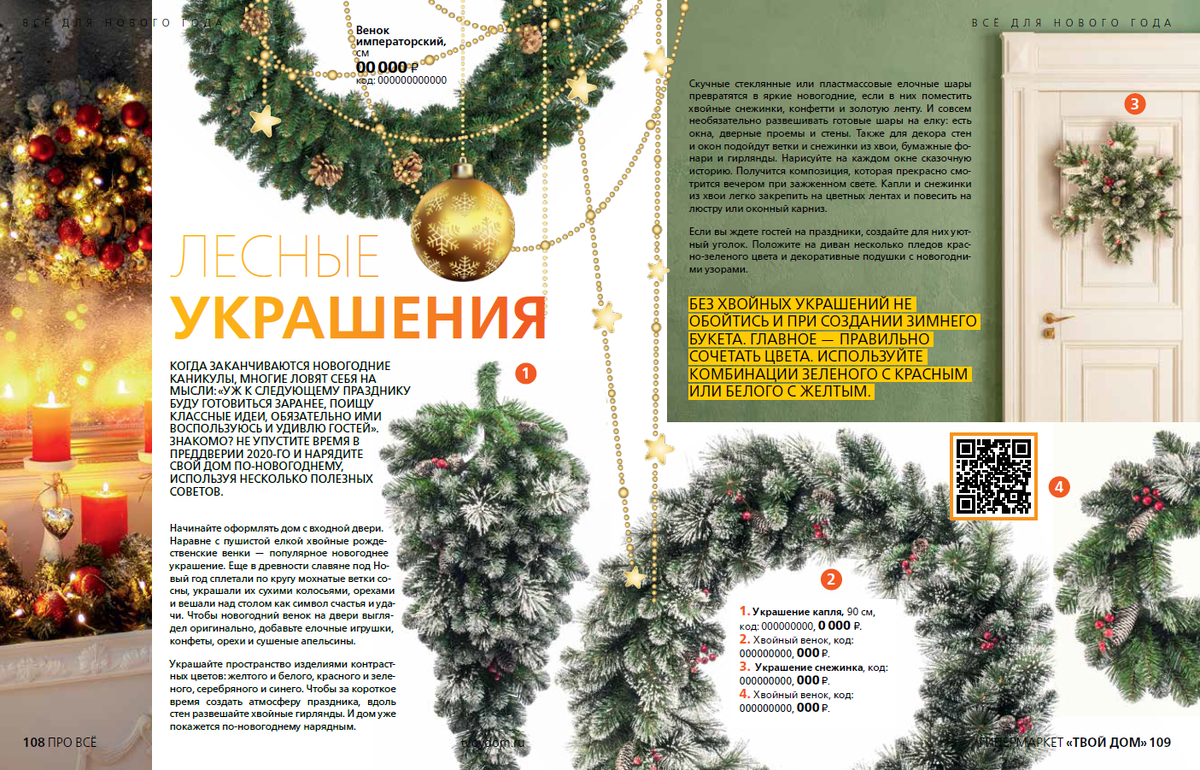 Дизайн и верстка акционного каталога «Твой Дом». Actis Design