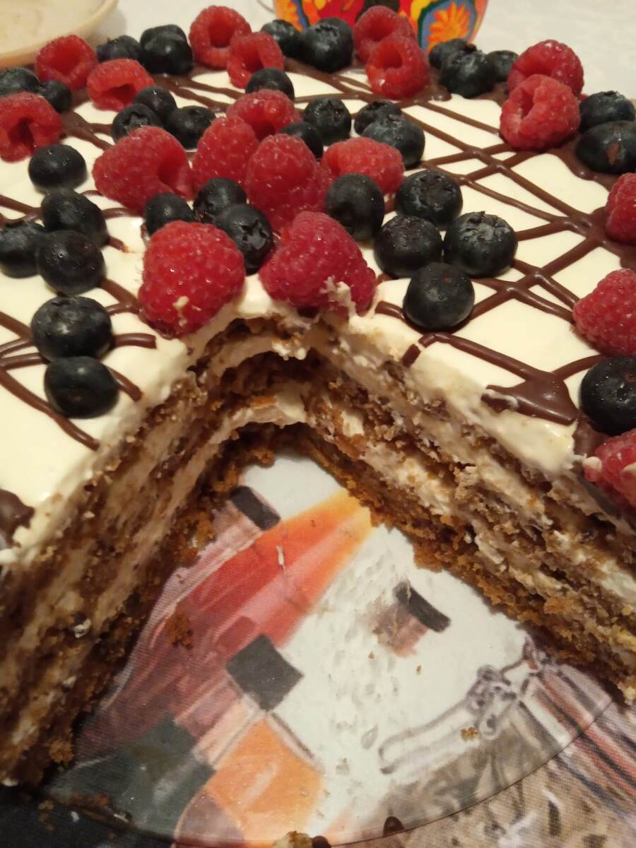 Личная фото торт "Натуралочка"