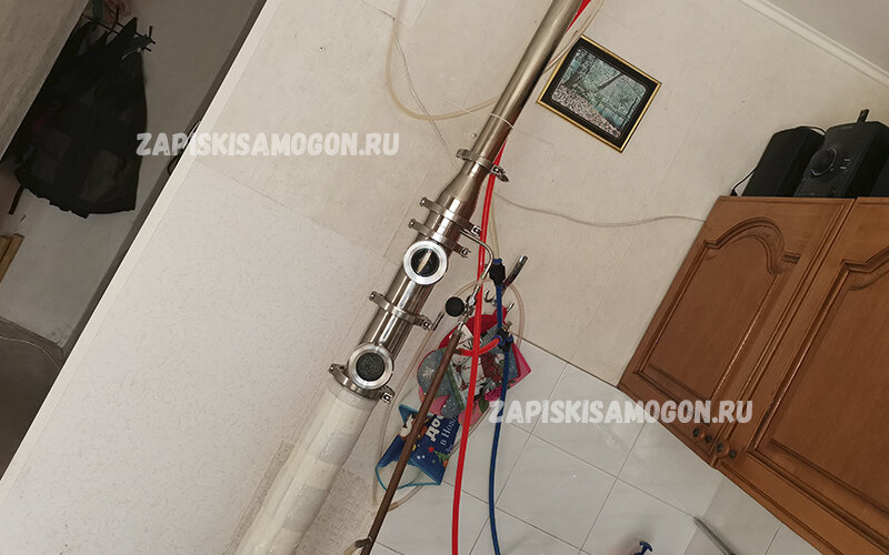 колонна в три дюйма