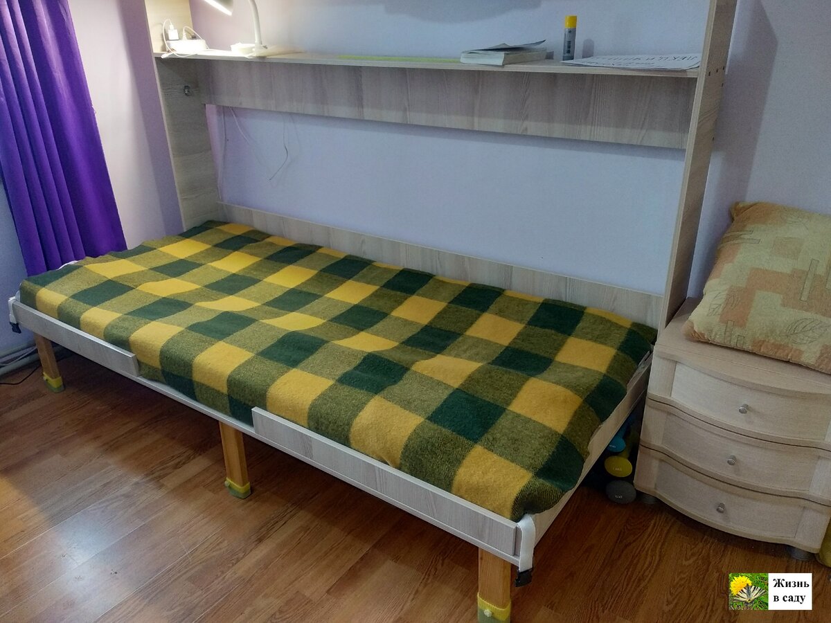 Вот она наша кровать