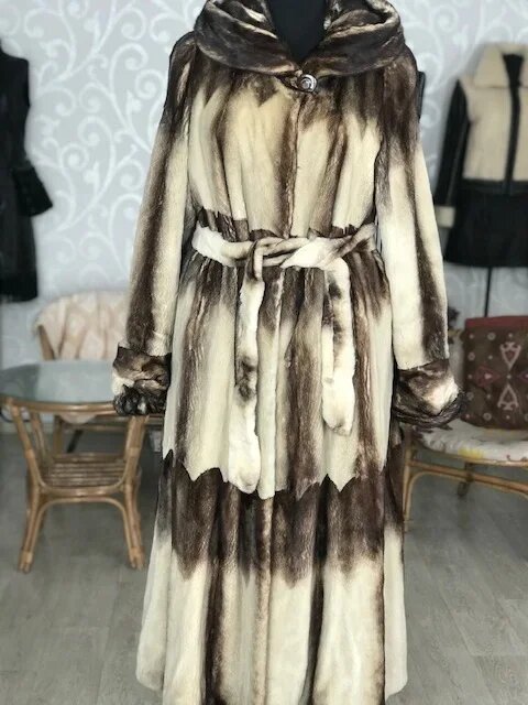 Переделка пальто из норки в куртку. Ателье Ирины Берзиной.