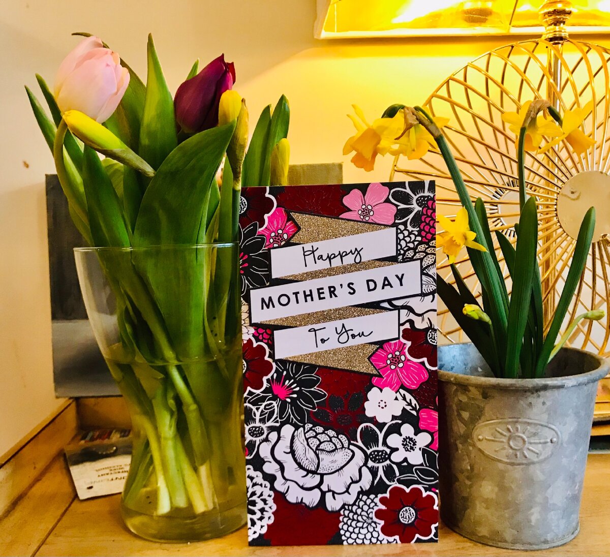 Открытка на День Матери. Фотография из личного архива