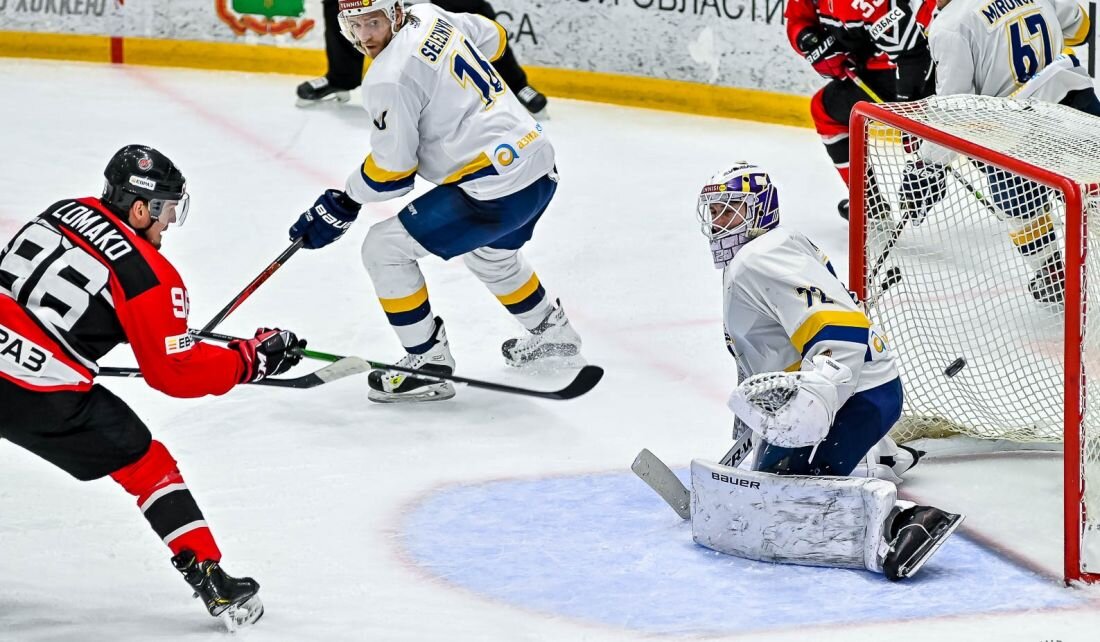 
Фото: официальные сайты ХК «Дизель» и «Металлург» (Новокузнецк).