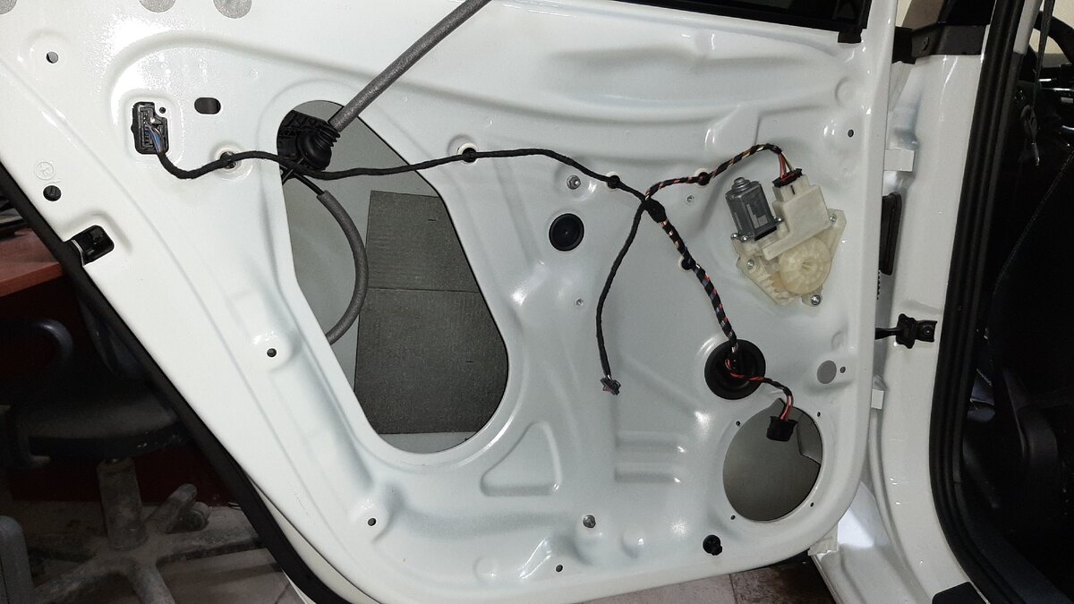 Задняя левая дверь