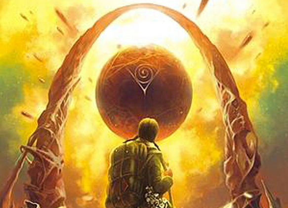 Фрагмент китайской обложки 地球往事