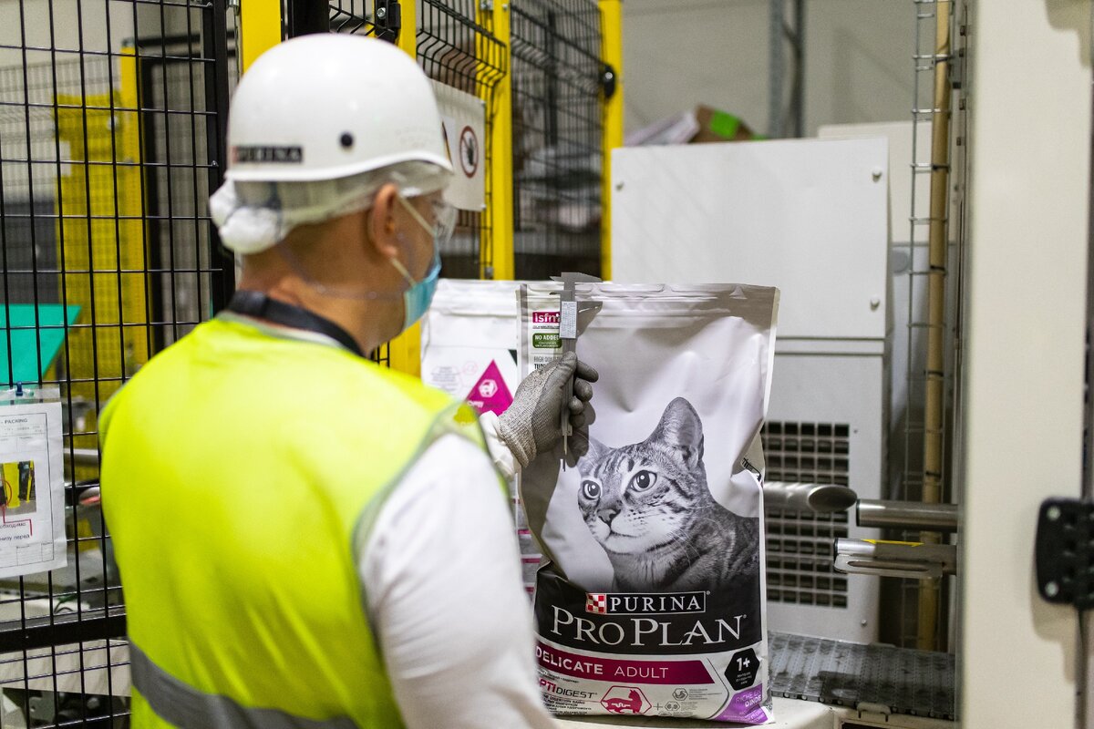 Фабрика Nestle Purina в Ворсино 