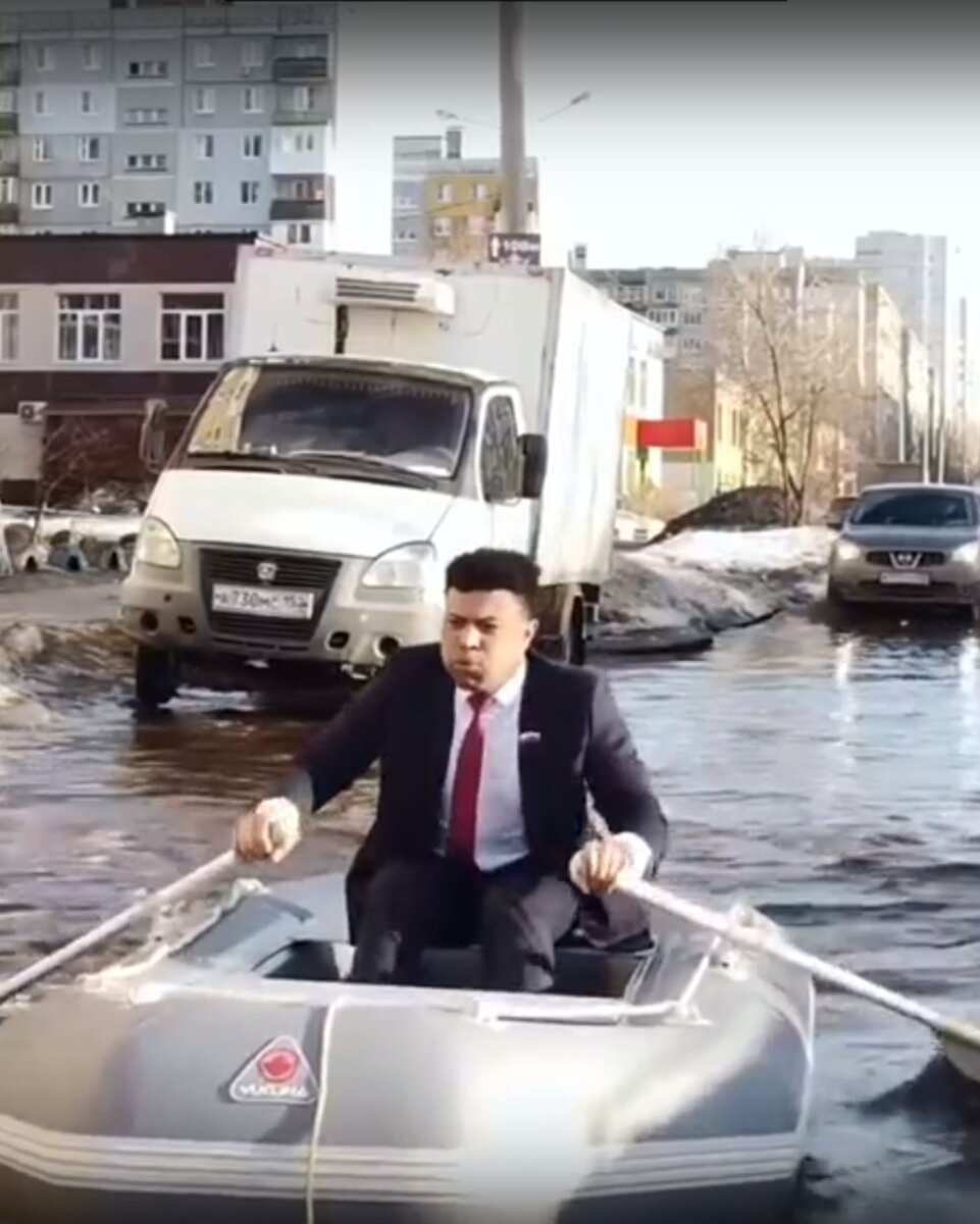 На улицах Нижнего Новгорода...