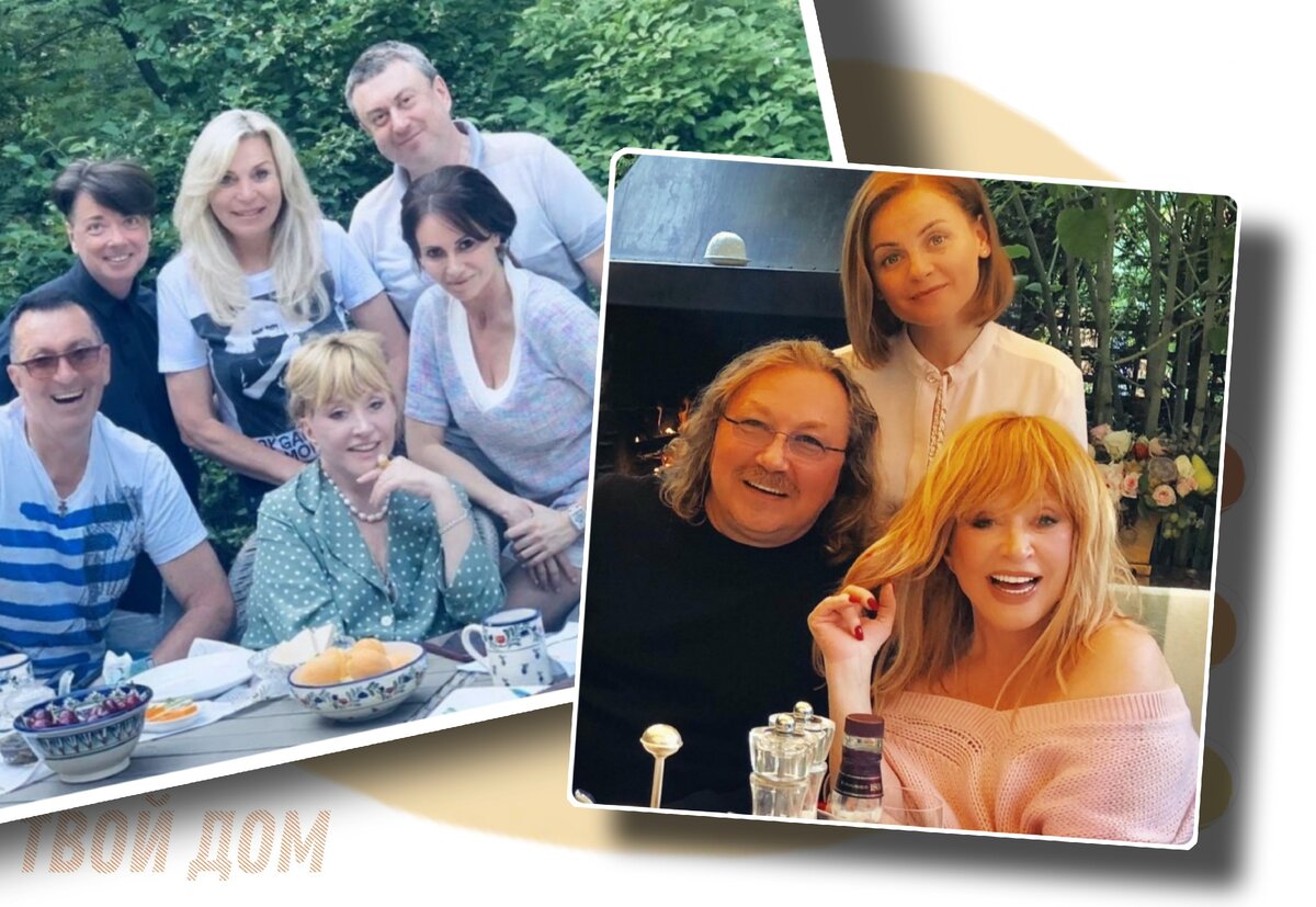 Несмотря на строгий рацион, певица радушная хозяйка