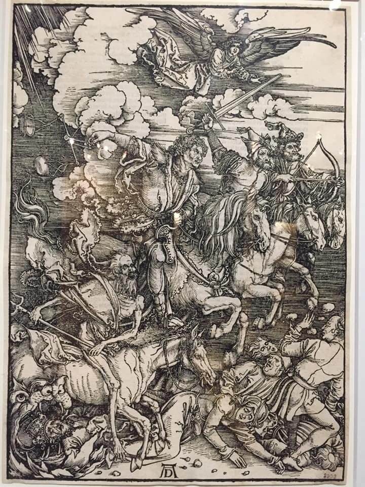 Альбрехта Дюрера. Четыре всадника Апокалипсиса. 