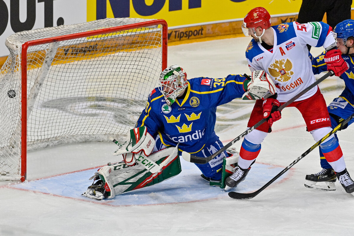 Россияне добавили себе уверенности перед встречей с "Тре Крунур" на чемпионате мира в Риге. Фото: globallookpress