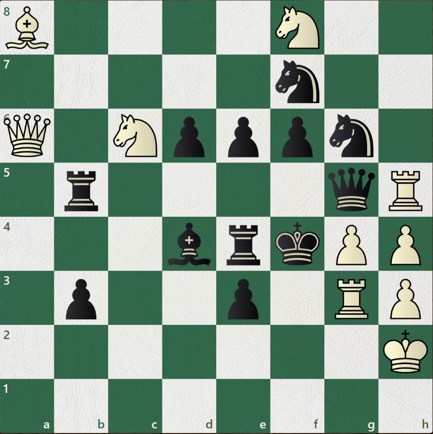 мат в 2 хода, ход белых