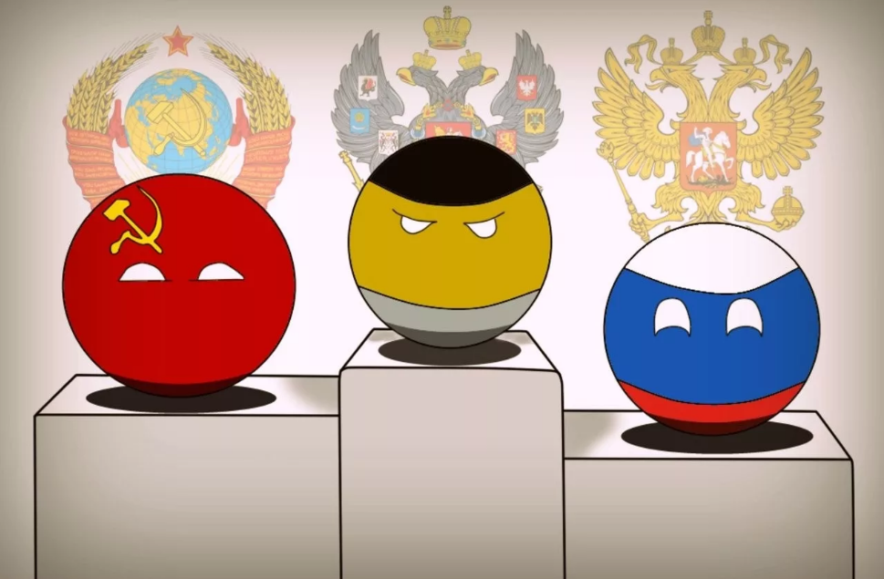 Картинка не отображает предпочтений автора, просто нужна картинка где все три государства вместе быстрый гугл нашел ее 