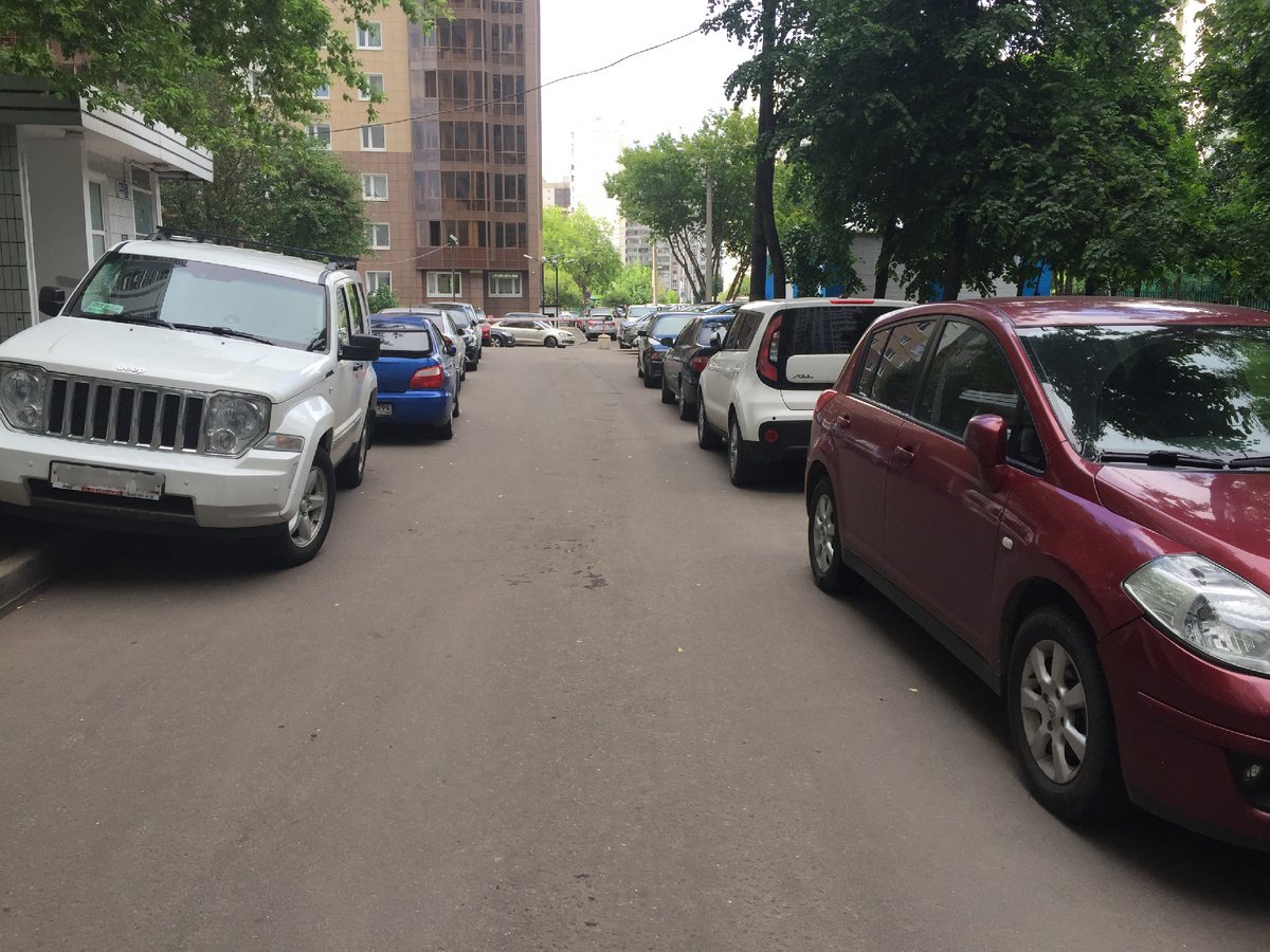 Типичный московский двор