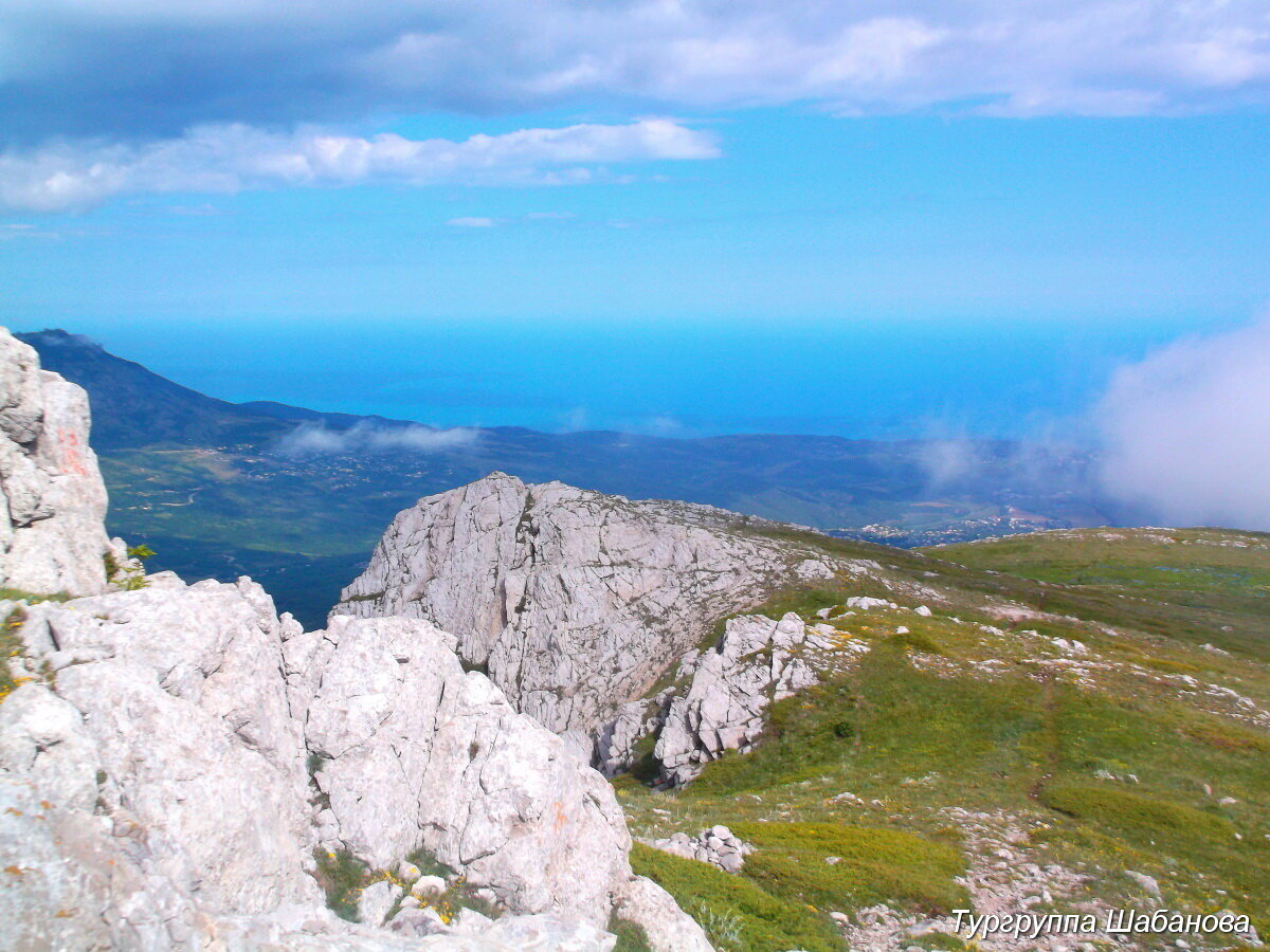 Чатырдаг. На вершине Ангар-бурун