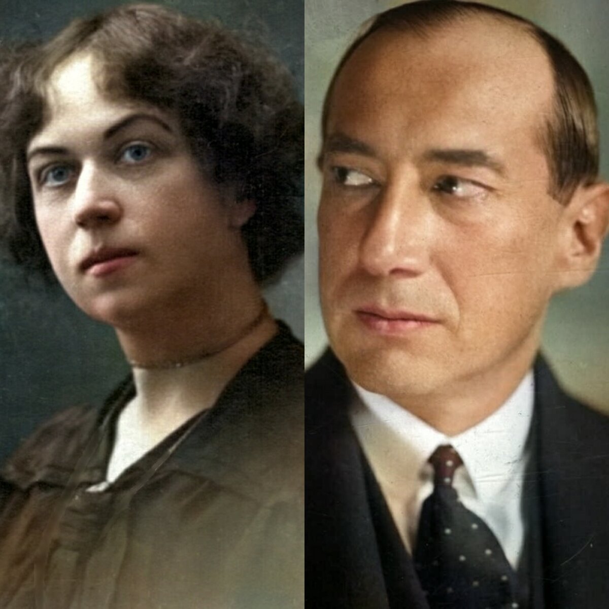 Александра Коллонтай и Юзеф Бек