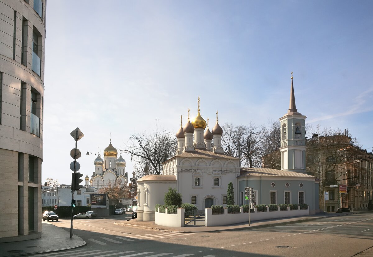 Храмы Зачатьевского монастыря в Москве