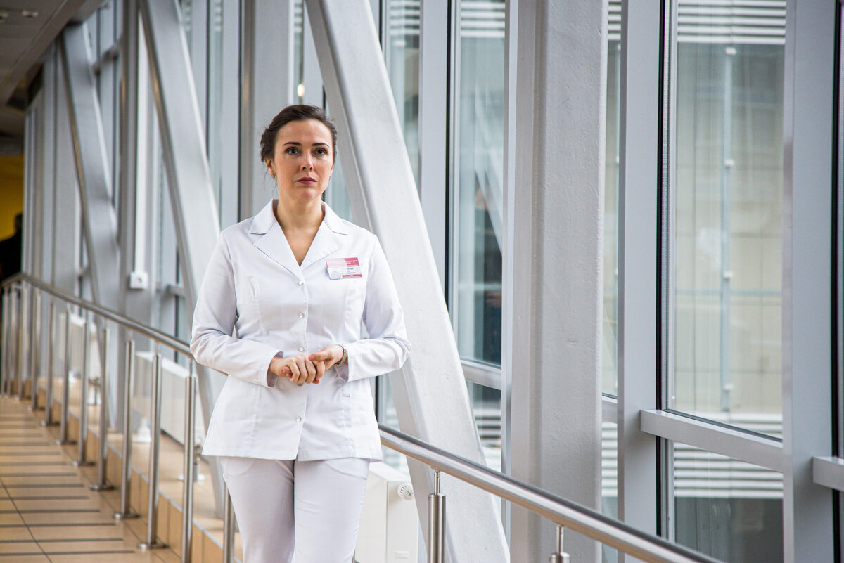 Кадр из сериала "Спросите медсестру" Елена Панова