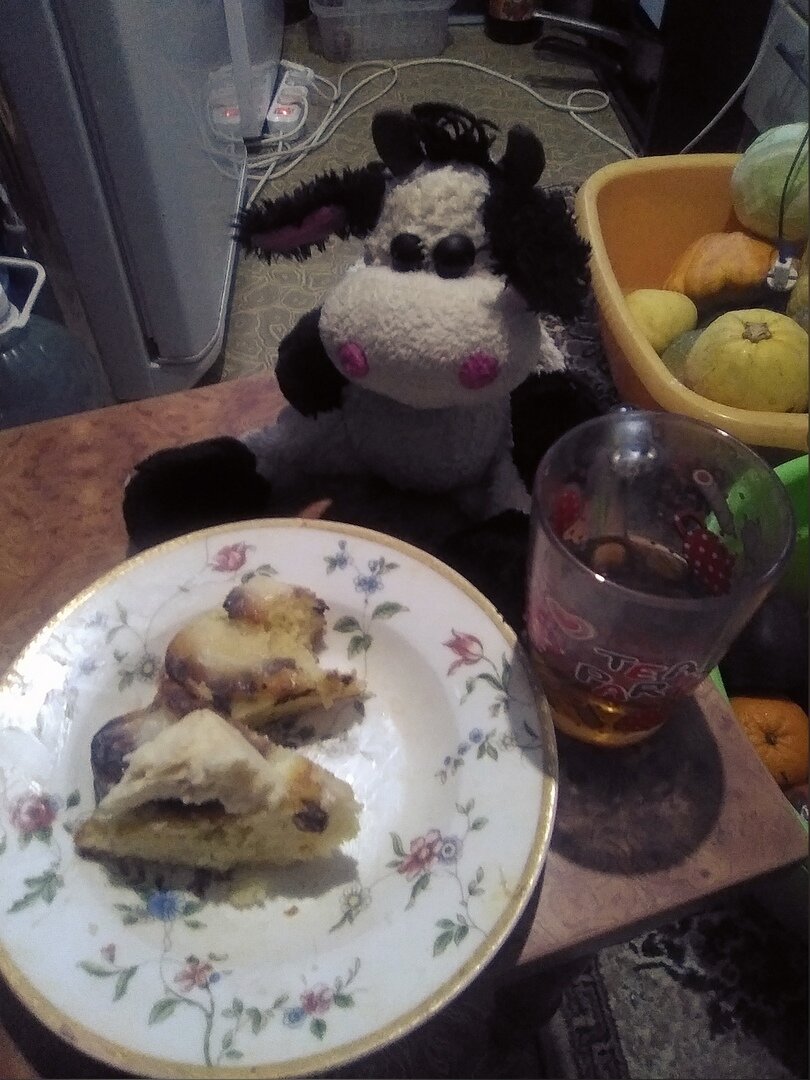 вот такая у нас сегодня гостья необычная. фото автора 