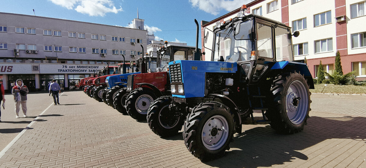 Модельный ряд Минского Тракторного Завода