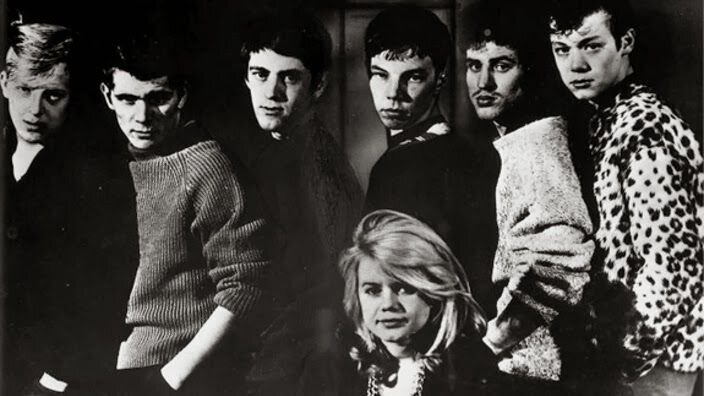 Главные герои и героини фильма "491": Фишкен, Эгон, Ниссе, Джингис, Butcher (Мясник), Пюрет, Стева