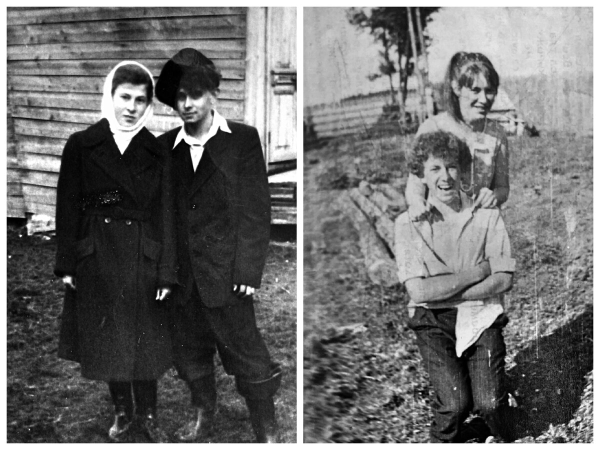 Из этих деревенских увлечений пары так и не сложились... Фото 50-60-ых годов из личного архива автора.