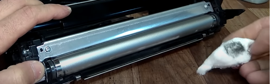 Очистка магнитного вала 