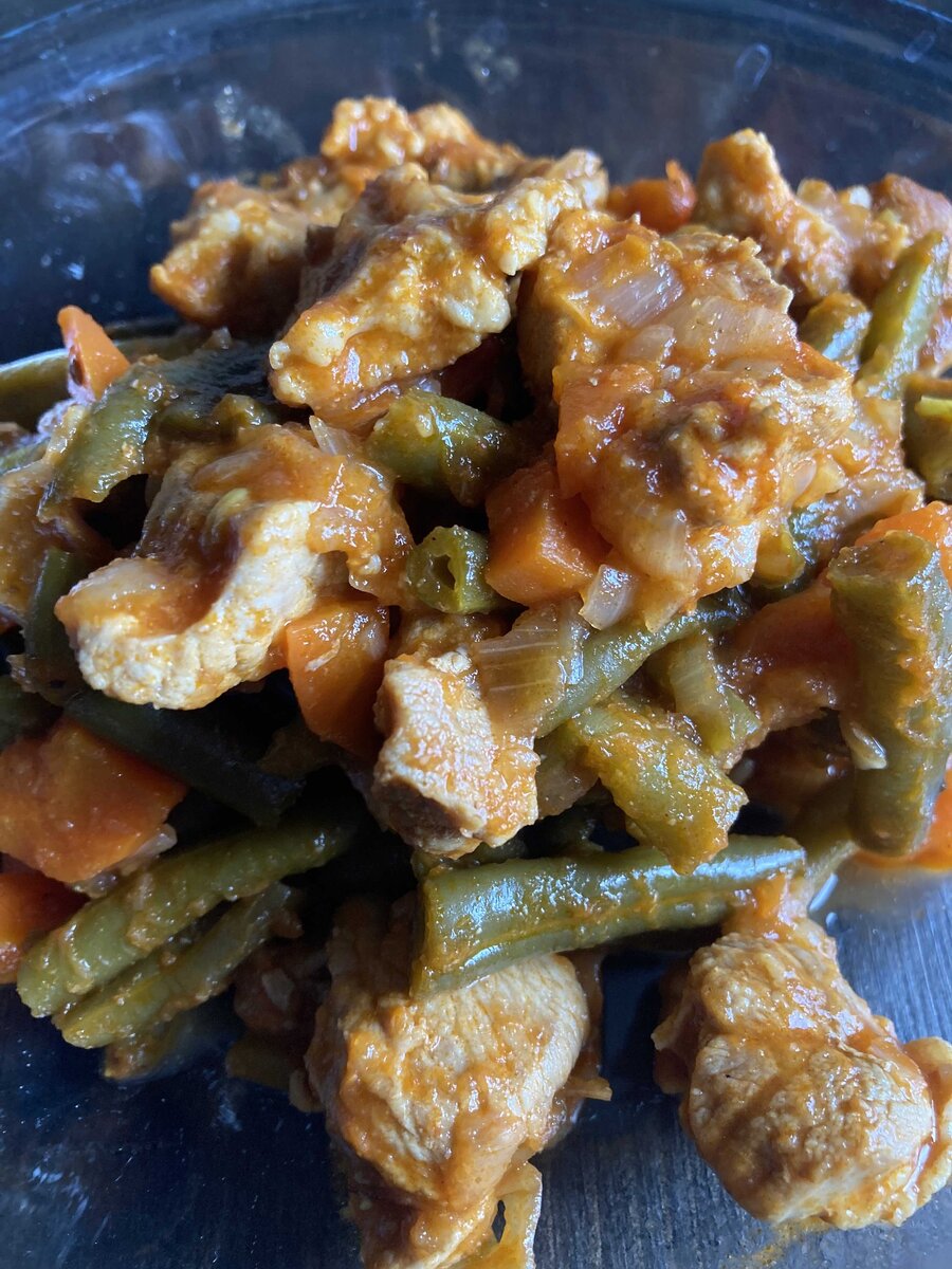 овощное рагу с кабачками и мясом на сковороде рецепт фото пошагово | Дзен