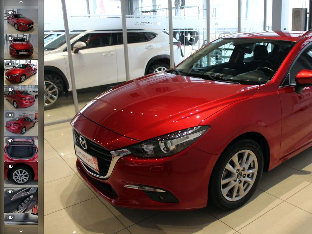 Mazda 3 - лидер по итогам 2021 года среди всех массовых моделей. Фото "Авито" 
