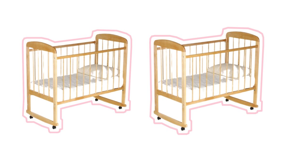 Такие 2 кроватки б/у мы купили за 2000 рублей 