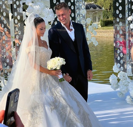 Павел Прилучный и Зепюр Брутян поженились