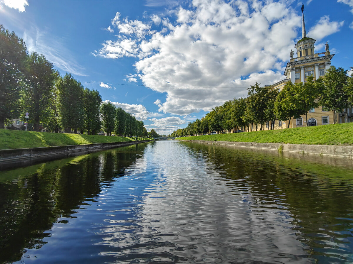 Комсомольский канал в Колпине