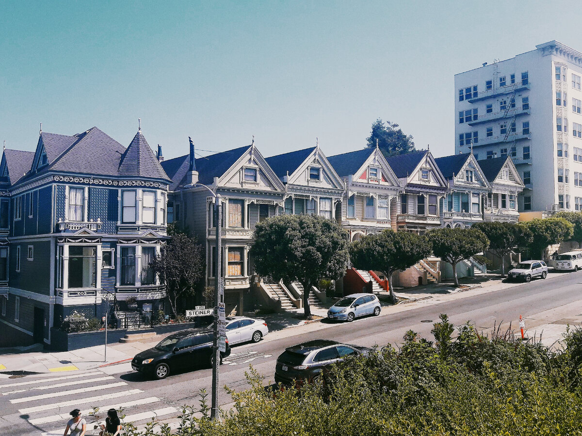 Разукрашенные леди в Сан-Франциско 